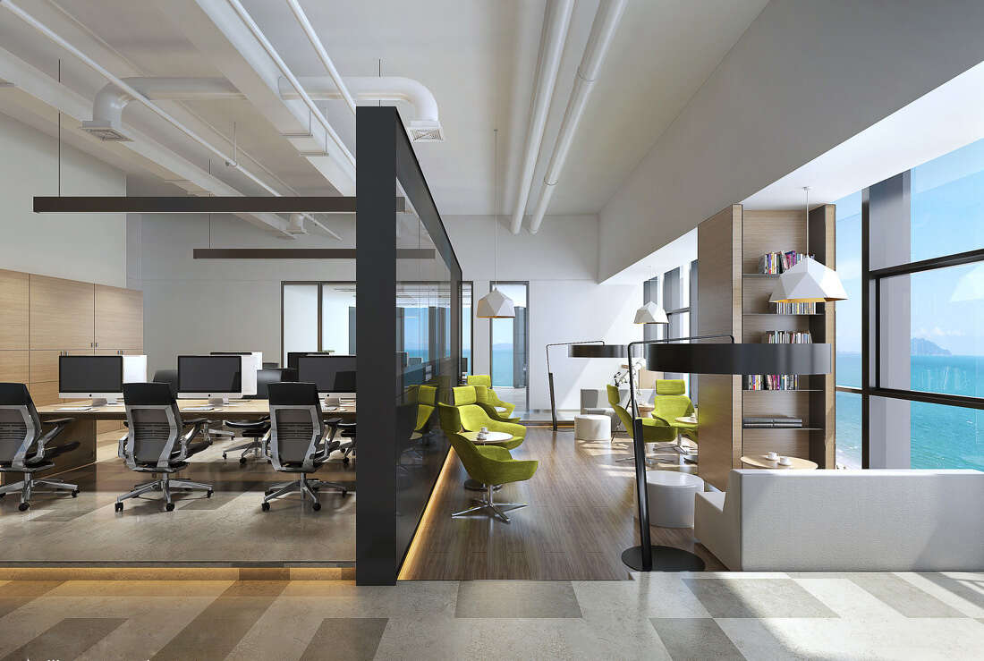 办公室新中式设计