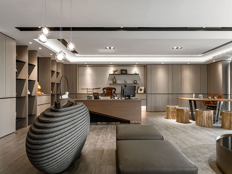 老板办公室装修三大要点,办公室工作区域的照明设计应注意哪些?