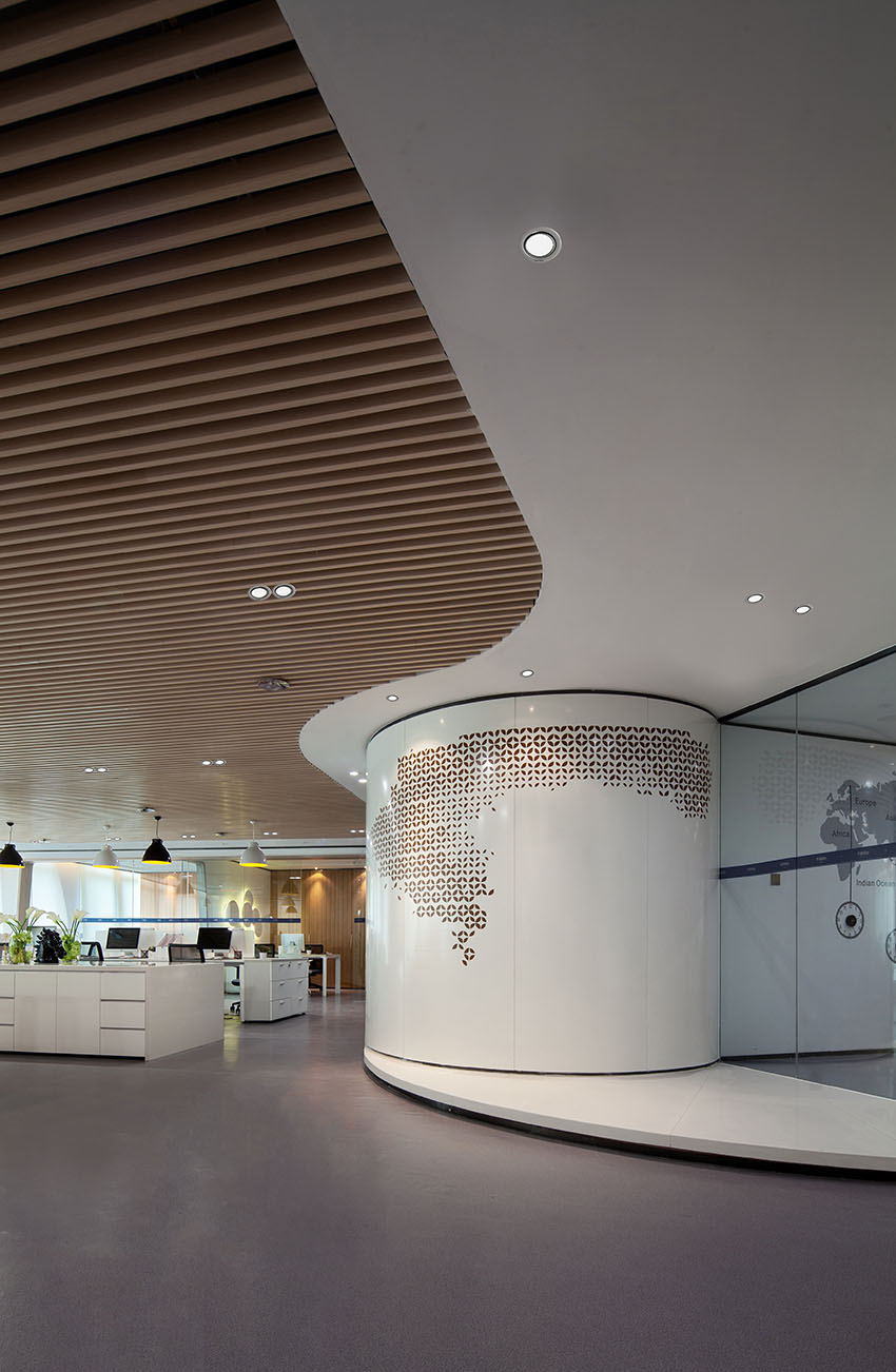 上海国际贸易公司办公室装修设计方法