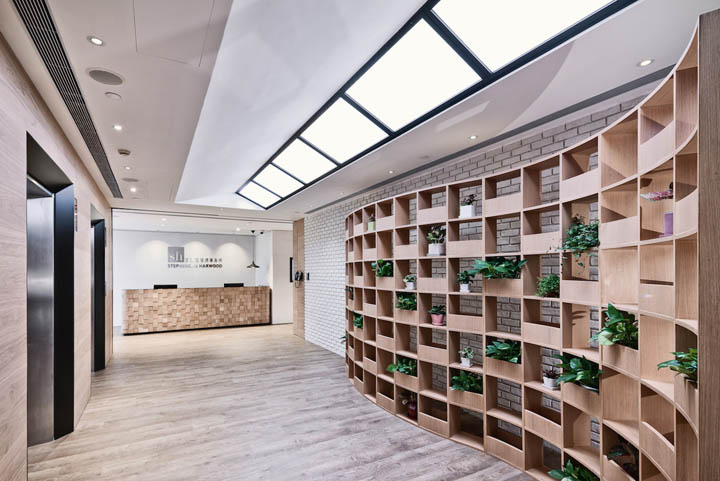 律师事务所前台装修设计