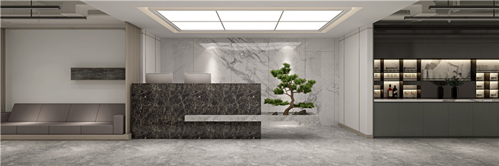 办公室前台装修设计
