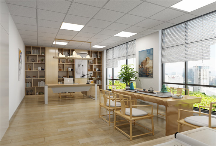 现代简约和新中式风格办公室设计