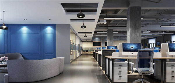 四个灰色系办公室装修案例