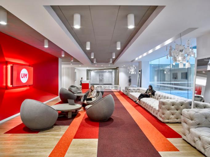 四个温馨又有情调的办公室休闲区设计案例,上海办公室设计公司