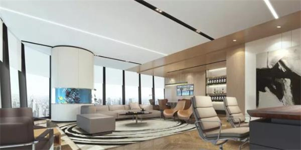 这些董事长办公室装修设计效果