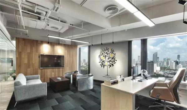 这些董事长办公室装修设计效果