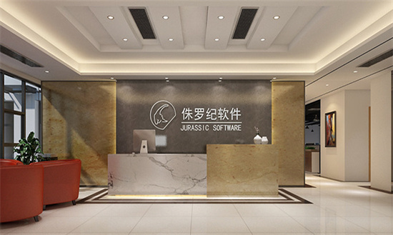 上海办公室前台设计,