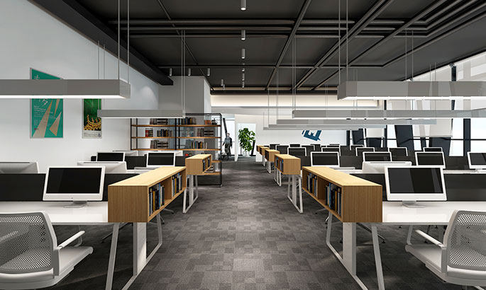 现代风厂房办公室设计