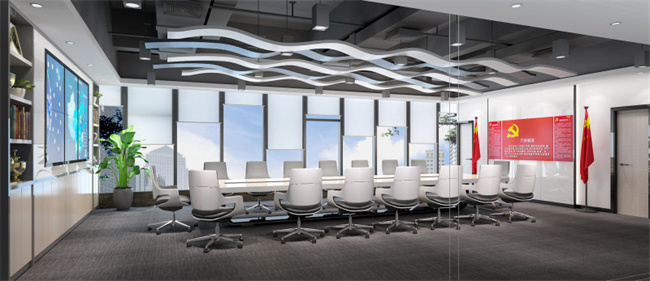 盘点适合地产公司办公室装修的风格