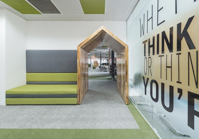 500平办公室装修设计案例欣赏