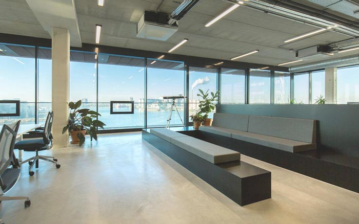 500平办公室装修设计案例欣赏