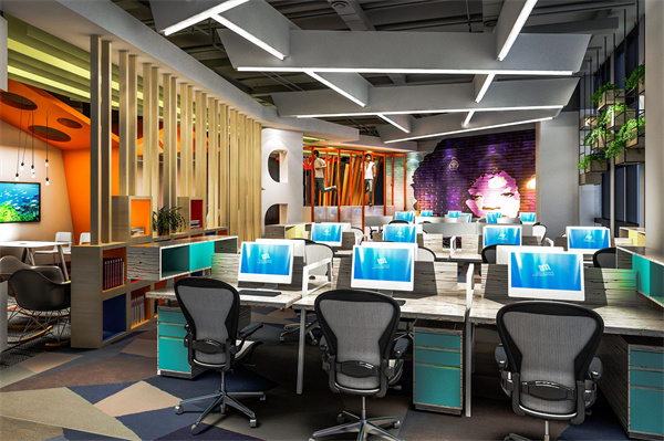 活力十足的办公室设计
