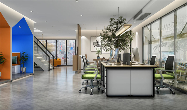 活力十足的办公室设计
