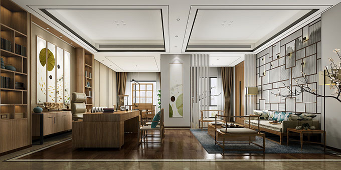 简约轻奢风办公室装修