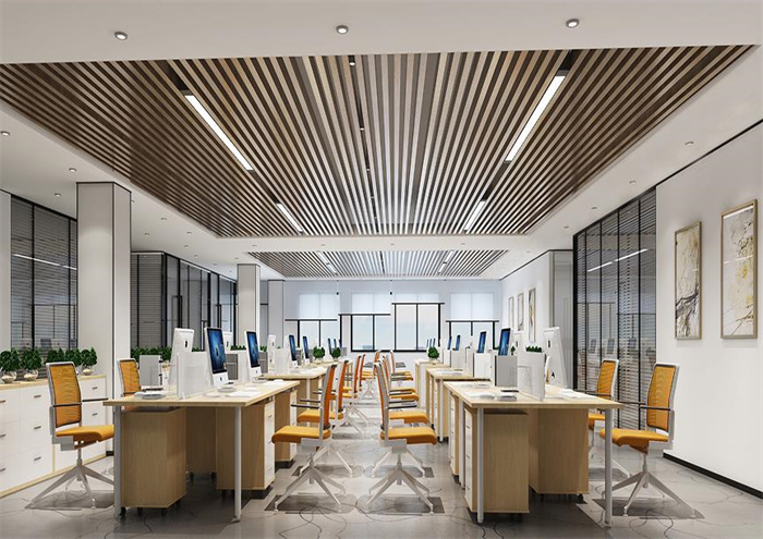 900平米办公室设计装修案例