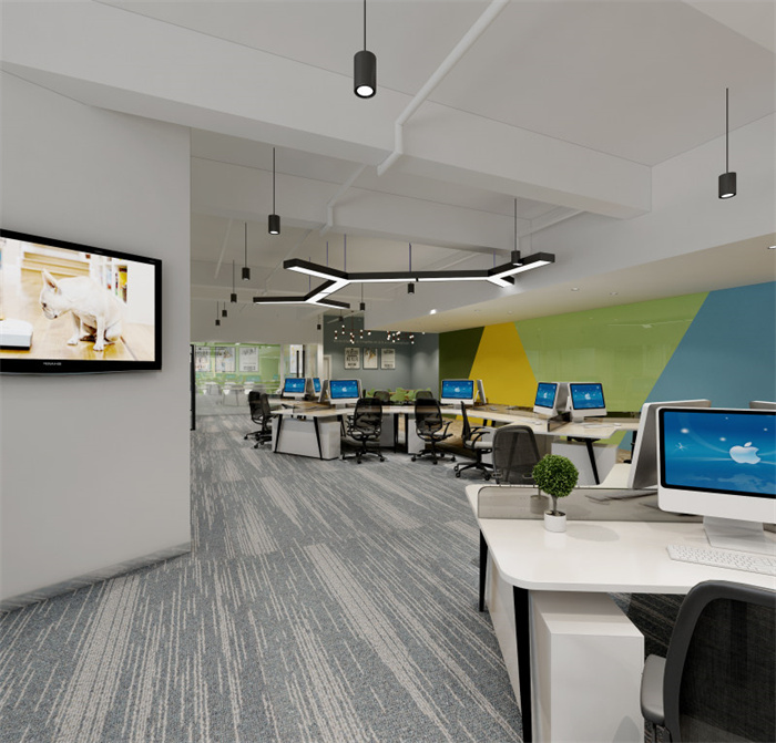 900平米办公室设计装修案例