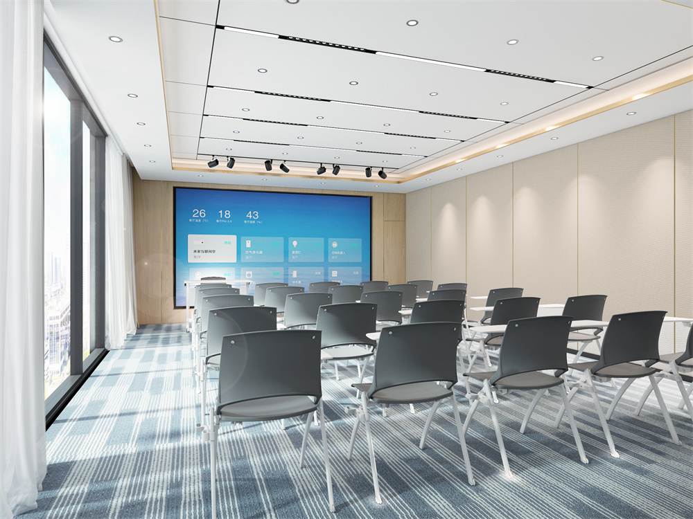 办公室大培训室装修效果图