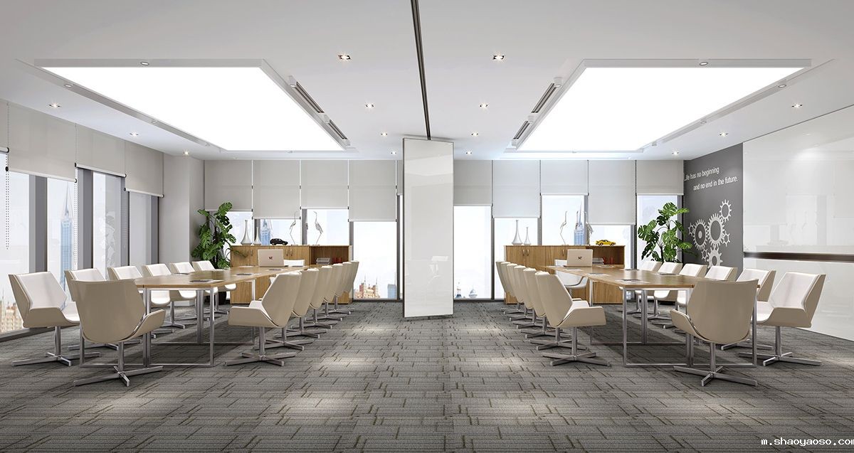 高档时尚会议室装修图片