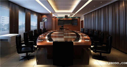 写字楼会议室装修效果图