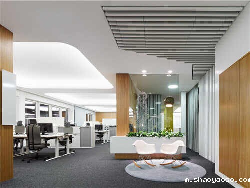 办公室照明设计效果图