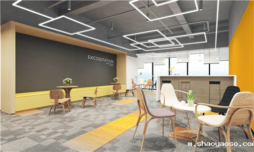 2020办公室洽谈区设计效果图